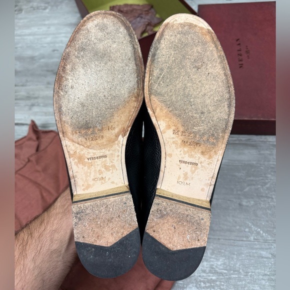 Mezlan Black Loafers for Men main image 4